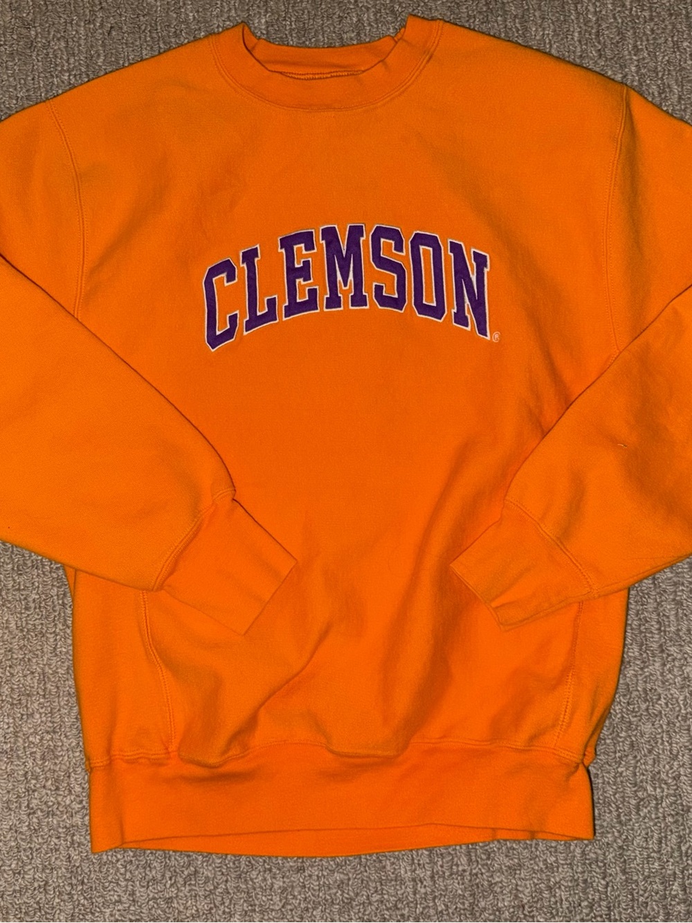 Clemson Unisex Crewneck Sweatshirt size Small
